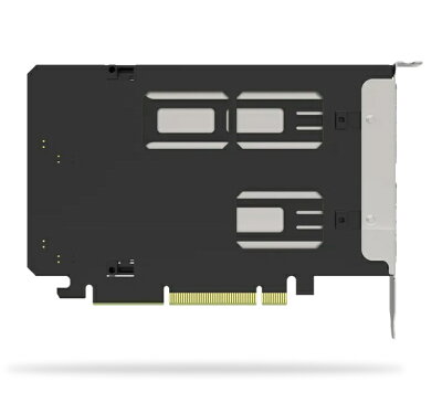 【送料無料】ICY DOCK MB842M5P-B 2 x M.2 NVMe SSD搭載用リムーバブルアダプタ PCIe5.0 x8拡張スロット対応(PCIe分岐機能が必要)【在庫目安:お取り寄せ】 - Image 3