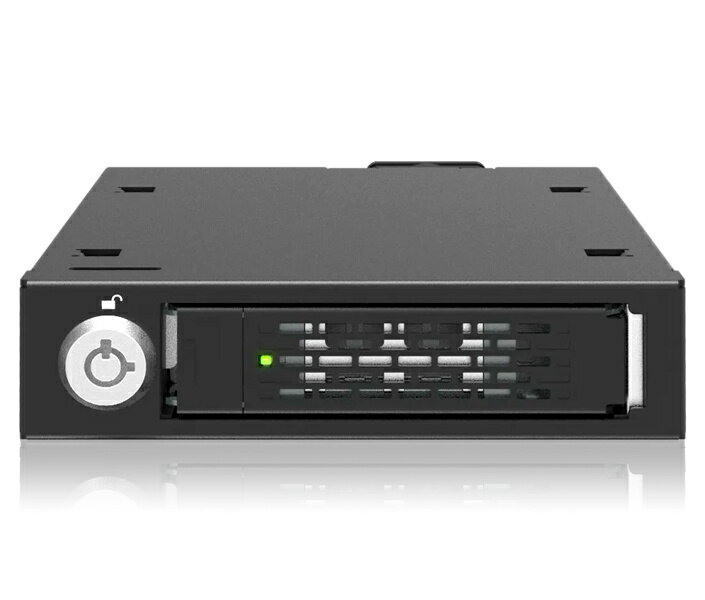 【送料無料】ICY DOCK MB601V5K-B 2.5インチ U.2/ U.3 NVMe SSD搭載用リムーバブルケース 3.5インチベイサイズ PCIe 5.0対応【在庫目安:お取り寄せ】