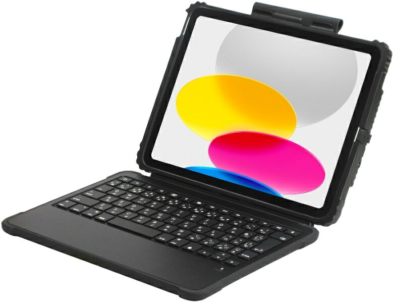 【送料無料】ブルー KBC-IP10BL01 iPad A16/ 第10世代専用キーボード付ケース【在庫目安:お取り寄せ】