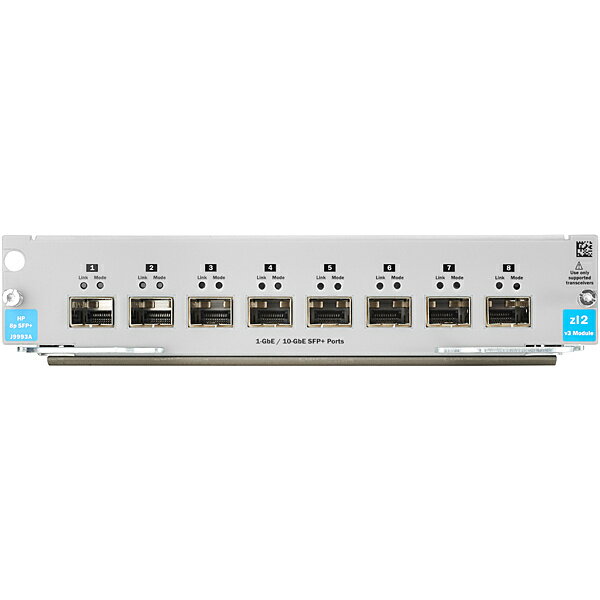 【送料無料】J9993A HPE Aruba Networking 8-port 1G/ 10GbE SFP+ MACsec v3 zl2 Module【在庫目安:お取り寄せ】