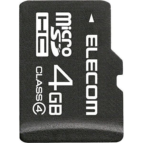 ELECOM MF-MSD004GC4/H MicroSDHC/ Class4/ 4GB/ ˡѡں߸ܰ:󤻡
