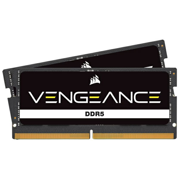 【送料無料】コルセア(メモリ) CMSX48GX5M2A4800C40 DDR5-4800(PC5-38400) 48GB(24GBx2) SODIMM CL40-40-40-77 1.1V VENGEANCE DDR5 SODIMM【在庫目安:お取り寄せ】