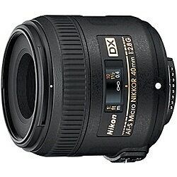 yzNikon AFSDXMC40G AF-S DX Micro NIKKOR 40mm f/ 2.8Gy݌ɖڈ:񂹁z| J Y Y  }Eg