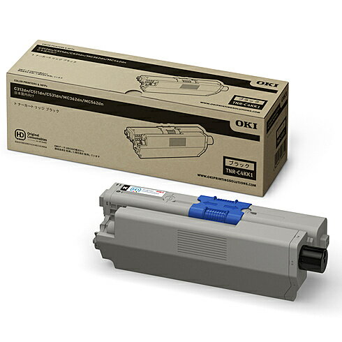 【送料無料】OKI TNR-C4KK1 トナーカートリッジ ブラック (MC562/ 362dn(w)/ C531dn/ 511dn/ 312dn)【在庫目安:お取り寄せ】| トナー カートリッジ トナーカットリッジ トナー交換 印刷 プリント プリンター