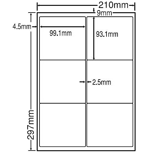 カラーレーザプリンタ用ラベル光沢紙タイプ(6面)詳細スペックタイプ専用紙サイズ(規格)A4入数400枚/箱GPN(グリーン購入ネットワーク)登録