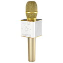 【送料無料】GOPPA GP-BTDMIC/G ゴッパ シンガソン Bluetoothカラオケデュエットマイク (Gold) スマートフォンとBluetooth...