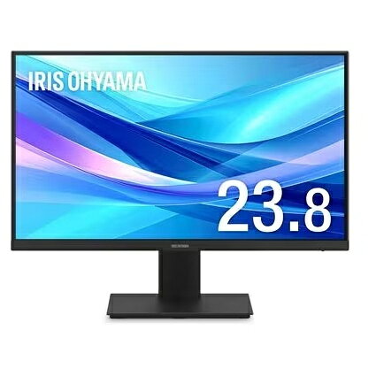 アイリスオーヤマ DC-CF235S-B 液晶ディスプレイ 23.8型/ 1980×1080/ HDMI、DisplayPort、USB Type-C/ ブラック/ スピーカー：あり【在庫目安:お取り寄せ】| 家電 ディスプレイ