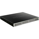 【送料無料】D-Link DGS-3630-52PCSI/A2 ギガビットL3スタッカブルスイッチ、PoE+対応(最大370W給電)、10/ 100/ 1000BASE-Tポート×48(SFPコンボスロット×4)、10G SFP+スロット×4、スタンダードイメージ(SI)(2)