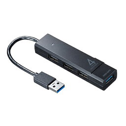 サンワサプライ USB-3H421BK USB3.1 Gen1＋USB2.0コンボハブ（ブラック）【在庫目安:お取り寄せ】