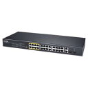 【送料無料】VIVOTEK INC.. AWFGT260F380 AW-FGT-260F-380 24ポート PoEスイッチ (24P FE PoE + 2P ...