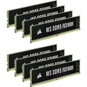 【送料無料】コルセア(メモリ) CMA128GX5M8B5600C40 CORSAIR WS DDR5 RDIMM 128GB(16GBx8) DDR5 5600 CL40-40-40-77 1.25V Intel XMP Memory【在庫目安:お取り寄せ】(2)