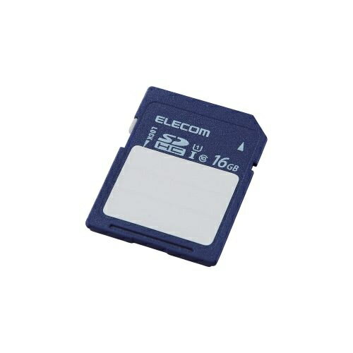 ELECOM MF-FS016GU11C SDHCカード/ 保存内容が書ける/ ケース付/ UHS-I 80MB/ s 16GB【在庫目安:お取り寄せ】