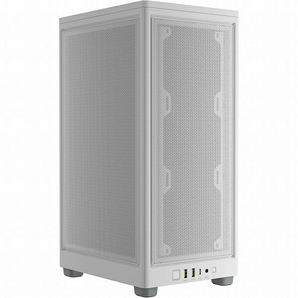 【送料無料】コルセア(メモリ) CC-9011245-WW ミニタワー型PCケース 2000D AIRFLOW - ITX Tower - White【在庫目安:お取り寄せ】