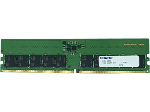 【送料無料】アドテック ADS4800D-E32GDBW DDR5-4800 UDIMM ECC 32GBx2枚 2Rx8【在庫目安:お取り寄せ】 【送料無料】アドテック ADS4800D-E32GDBW DDR5-4800 UDIMM ECC 32GBx2枚 2Rx8【在庫目安:お取り寄せ】