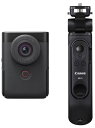 【送料無料】Canon 5947C013 ビデオカメラ PowerShot V10 BK（ブラック） トライポッドグリップキット【在庫目安:お取り寄せ】