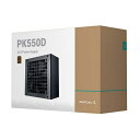 【送料無料】Deepcool R-PK550D-FA0B-JP PK550D /80PLUS Bronze認証 直付け式550W電源【在庫目安:お取り寄せ】