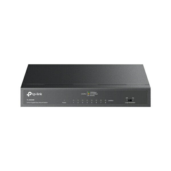 【送料無料】TP-LINK TL-SG508I(jp) 8ポート 電源内蔵 ギガビット スイッチングハブ【在庫目安:僅少】| パソコン周辺機器 スイッチングハブ L2スイッチ レイヤー2スイッチ スイッチ ハブ L2 ネットワーク PC パソコン