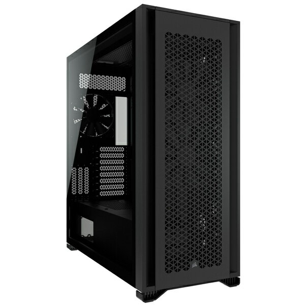 【送料無料】コルセア(メモリ) CC-9011218-WW ATX フルタワー PCケース 7000D AIRFLOW Tempered Glass -Black-【在庫目安:お取り寄せ】