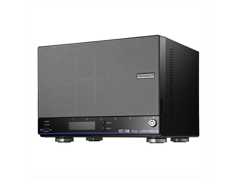 【送料無料】IODATA HDL6-HB12 法人向け6ドライブNAS（ネットワークHDD） 5年保証 12TB【在庫目安:お取り寄せ】| NAS RAID レイド