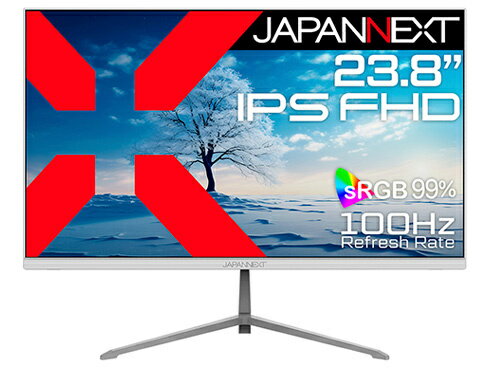 【在庫目安:あり】【送料無料】JAPANNEXT JN-IPS238FHD2-C6-W 液晶ディスプレイ 23.8型/ 1920×1080/ DP×1、HDMI×1、USB-C×1/ ホワイト/ スピーカー有/ 2年保証| 家電 ディスプレイ ディスプレー モニター モニタ