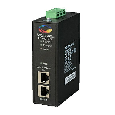 【送料無料】MicrosemiCorporation PD-9501GCI/DC 産業用DC20-60V入力802.3bt 60W PoEインジェクタ【在庫目安:お取り寄せ】
