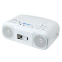 【送料無料】東芝 TY-CDS9(W) CDラジオカセットレコーダー (ホワイト)【在庫目安:お取り寄せ】
