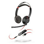 y݌ɖڈ:zyzHP 80R97AA Poly Blackwire 5220 Stereo USB-A Headset| p\RӋ@ wbhZbg Q[~O Q[ p\R }CN PC ʘb