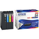 【送料無料】EPSON IC4CL84 ビジネスインクジェット用 大容量インクカートリッジ 4色パック 【在庫目安:お取り寄せ】| 複合機 インク