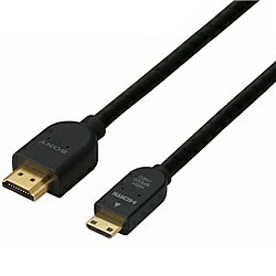 SONY(VAIO) DLC-HEM10/B HIGH SPEED HDMI ミニタイプケーブル 1m【在庫目安:お取り寄せ】