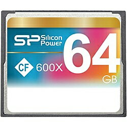 【送料無料】シリコンパワー SP064GBCFC600V10 コンパクトフラッシュカード 600倍速 64GB 5年保証【在庫目安:お取り寄せ】