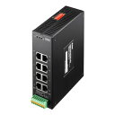 【送料無料】サンワサプライ LAN-GIGAPOEFA84 産業用ギガビット対応PoEスイッチングハブ(IEEE802.3bt/ 8ポート)【在庫目安:お取り寄せ】| パソコン周辺機器(2)