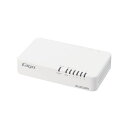 【在庫目安:あり】【送料無料】ELECOM EHC-G05PN4-JW Giga対応スイッチングHub/ 5ポート/ 磁石付き/ プラスチック筐体/ 電源内蔵モデル/ ホワイト