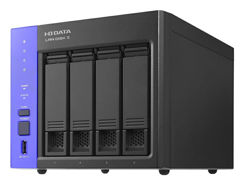 IODATA HDL4-Z22WATB08 Windows Server IoT 2022 for Storage Workgroup搭載 4ドライブ法人向けNAS 8TB| パソコン周辺機器 WindowsNAS Windows Nas RAID 外付け 外付