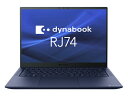 y݌ɖڈ:zyz A641KWAC111A dynabook RJ74/ KW (Core i7-1270P vPro/ 16GB/ SSDE256GB/ ODD/ Win11Pro 22H2/ Office/ 14^WUXGA)