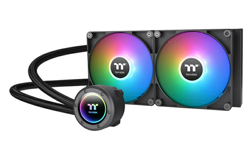 【送料無料】Thermaltake CL-W375-PL14SW-A TH280 ARGB Sync V2 CPU Liquid Cooler【在庫目安:お取り寄せ】