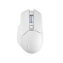 【送料無料】POWERCOLOR ALPHYN AM10 Wireless Mouse WHITE/ ワイヤレスゲーミングマウス/ ホワイト/ Bluetooth/ 2.4GHzドングル/ 有線接続に対応/ 超高速8000Hzポーリングレート/ 高性能26000DPIセンサー