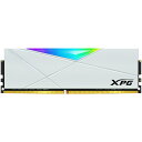 yzA-DATA Technology AX4U360032G18I-SW50 XPG SPECTRIX D50 WHITE DDR4-3600MHz U-DIMM 32GB RGB SINGLE COLOR BOXy݌ɖڈ:񂹁z