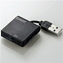ELECOM MR-K009BK USB2.0/ 1.1 ケーブル固定メモリカードリーダ/ 43+5メディア/ ブラック【在庫目安:僅少】| パソコン周辺機器 メモリカードリーダー メモリーカードライター メモリカード リーダー カードリーダー カード(2)