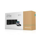 【送料無料】Deepcool R-LT720-BKAMNF-G-1 (LT720) 簡易水冷CPU FAN 360mmラジエータ搭載 /Intel LGA2066/ 2011-v3/ 2011/ 1700/ 1200/ 1151/ 1150/ 1155 /AMD sTRX4/ sTR4/ AM5/ AM4対応【在庫目安:お取り寄せ】