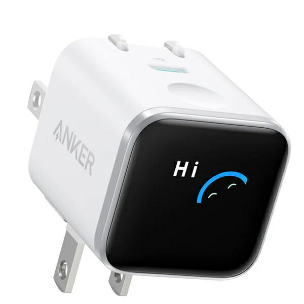 Anker Nano Charger (45W Display �X�C���O�v���O) A121DN21 [�z���C�g]