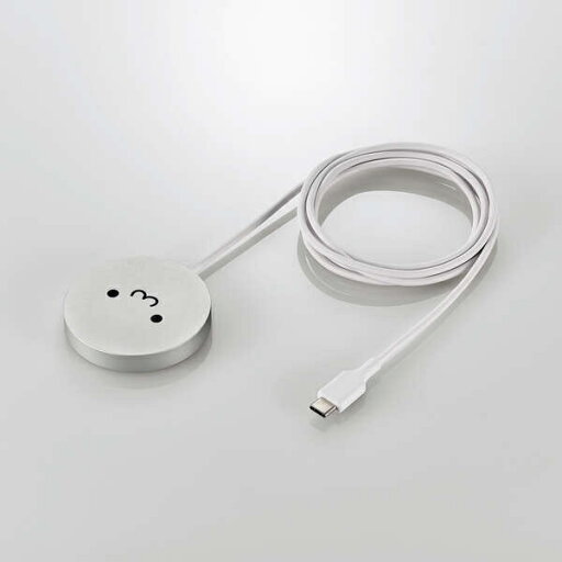 【送料無料】ELECOM W-MA04WF マグネットQi2規格対応ワイヤレス充電器/ 15W/ 卓上/ しろちゃん【在庫目安:お取り寄せ】 【送料無料】ELECOM W-MA04WF マグネットQi2規格対応ワイヤレス充電器/ 15W/ 卓上/ しろちゃん【在庫目安:お取り寄せ】