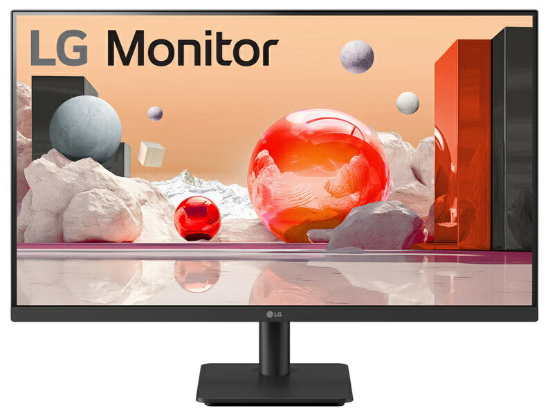 【送料無料】LG電子 27MS500-B 液晶ディスプレイ 27型/ 1920×1080/ HDMI×2/ ブラック/ スピーカー：なし【在庫目安:お取り寄せ】