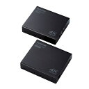 【送料無料】ELECOM VEX-HD4KP1001A HDMIエクステンダー/ PoE対応/ 4K【在庫目安:お取り寄せ】| パソコン周辺機器 複合エクステンダー エクステンダー PC パソコン