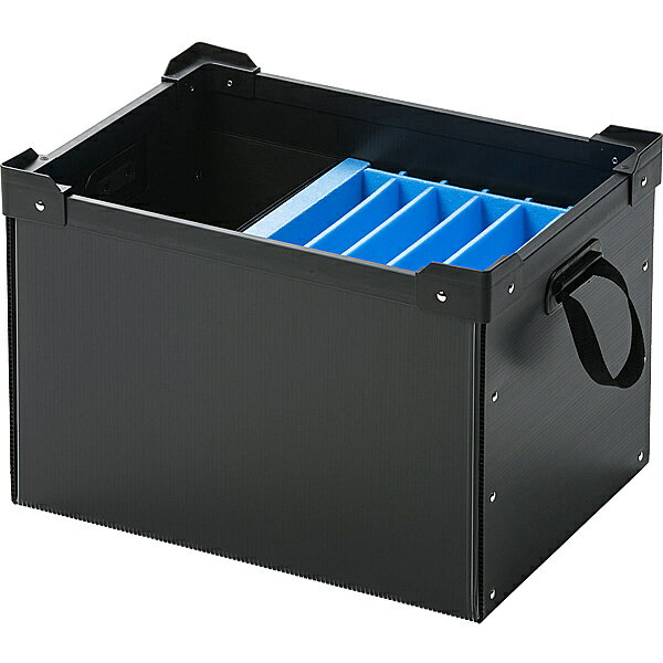 【送料無料】サンワサプライ PD-BOX3BK プラダン製タブレット・ノートパソコン収納ケース（6台用）【在..