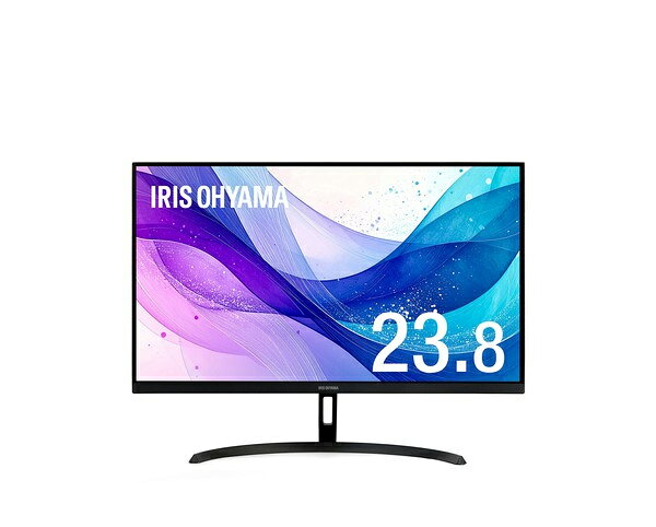 【在庫目安:あり】 アイリスオーヤマ DT-JF235S-B 23.8型ワイド液晶ディスプレイ/ 1920×1080/ HDMI+1、D-Sub15ピン+1/ ブラック/ スピーカー/ ADSパネル採用| 家電 ディスプレイ ディスプレー モニター モニタ