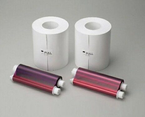 【送料無料】三菱電機 CK-D746-PF42 KGサイズミシン目入り消耗品（400枚×2巻）【在庫目安:お取り寄せ】