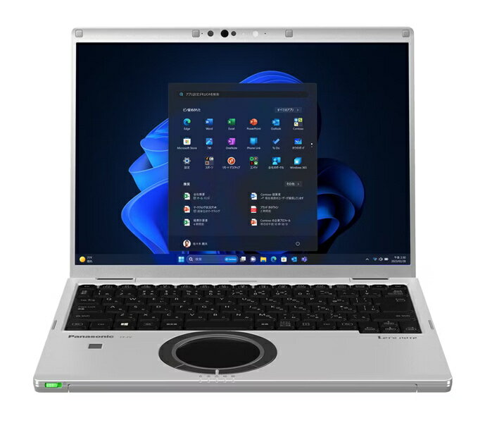 【送料無料】Panasonic CF-FV5GDMCR Let`s note FV5 店頭(Core Ultra 5 125U/ 16GB/ SSD・512GB/ 光学ドライブなし/ Win11Pro/ M365B+OFHB2024/ 14.0型/ QHD/ ブラック＆シルバー)【在庫目安:お取り寄せ】