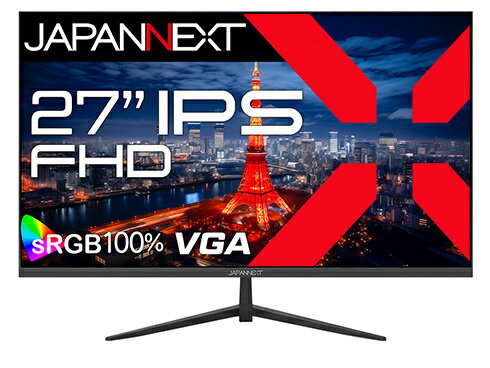 【在庫目安:あり】【送料無料】JAPANNEXT JN-IPS271FHD 液晶ディスプレイ 27型/ 1920×1080/ HDMI×1、VGA×1/ ブラック/ スピーカー有/ 2年保証 【在庫目安:あり】【送料無料】JAPANNEXT JN-IPS271FHD 液晶ディスプレイ 27型/ 1920×1080/ HDMI×1、VGA×1/ ブラック/ スピーカー有/ 2年保証