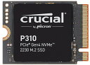 【送料無料】0649528-942883 Crucial P310シリーズ 1TB 3D NAND NVMe M.2 2230 SSD 最大7100MB/ 秒 ...