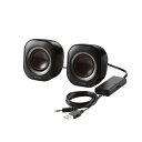 ELECOM MS-P08U2BK コンパクトスピーカー/ 4W/ USB電源/ ブラック【在庫目安:お取り寄せ】(2)